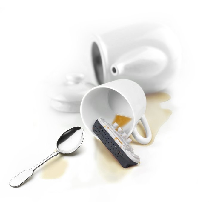 Fred & Friends DEEP TEA DIVER Silicone Tea Infuser N9