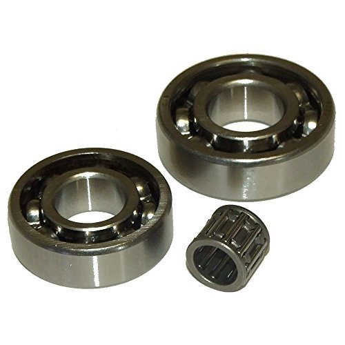 Conrod, Main & Small End Bearings For Crankshaft Fits Stihl TS400 Cut Off Saw by RocwooD