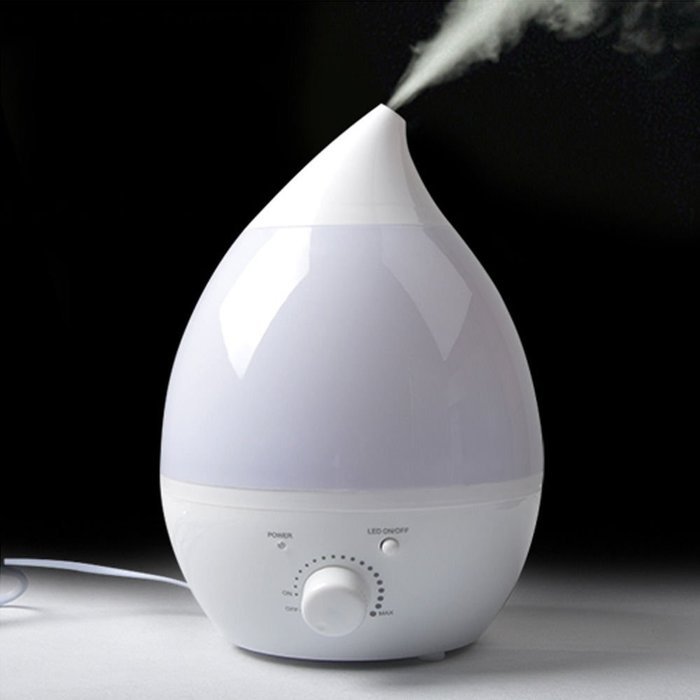 1.3L Ultrasonic Home Aroma Humidifier Essential Oil Sterilization LED Nightlight Air Diffuse Purifier Atomizer N4