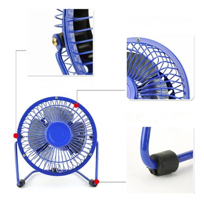 Mini Air Circulator High Velocity Personal USB Desk Fan N6