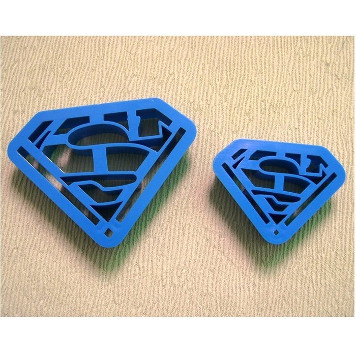 Batman Superman Cookie Cutter Biscuit Mold 4PCS Set