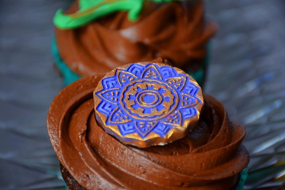 Peacock/Paisley Fondant Mold