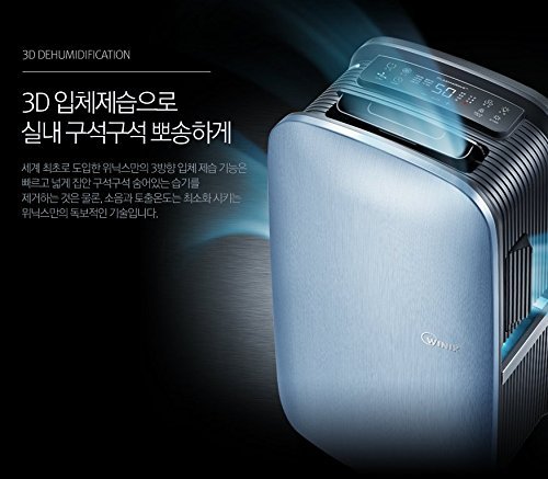 Winix DFJ-153MO Dehumidifiers 220V Dehumidification Water Tank capacity 4.4L Plug Type C N5