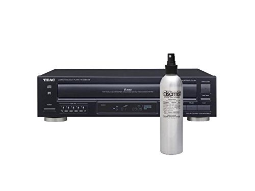 TEAC PD-D2610 MKII 5-Disc CD Changer With Remote and SpinClean Disc Cleaner N3
