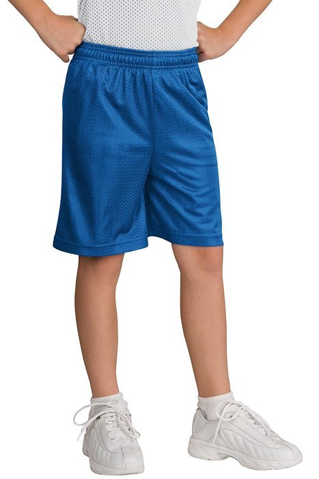 Sport-Tek Youth PosiCharge Classic Mesh Short XS True Red