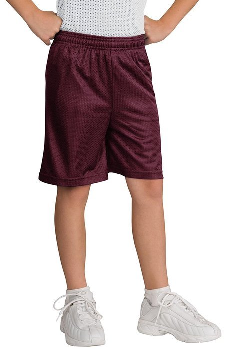 Sport-Tek Youth PosiCharge Classic Mesh Short XS True Red N2