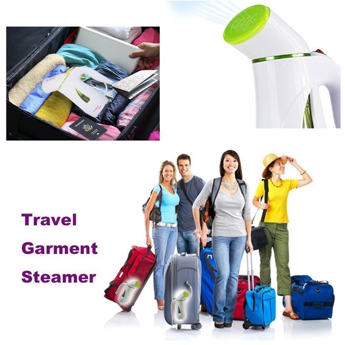 E-best Portable Mini Travel Garment Steamer with Travel Pouch N2