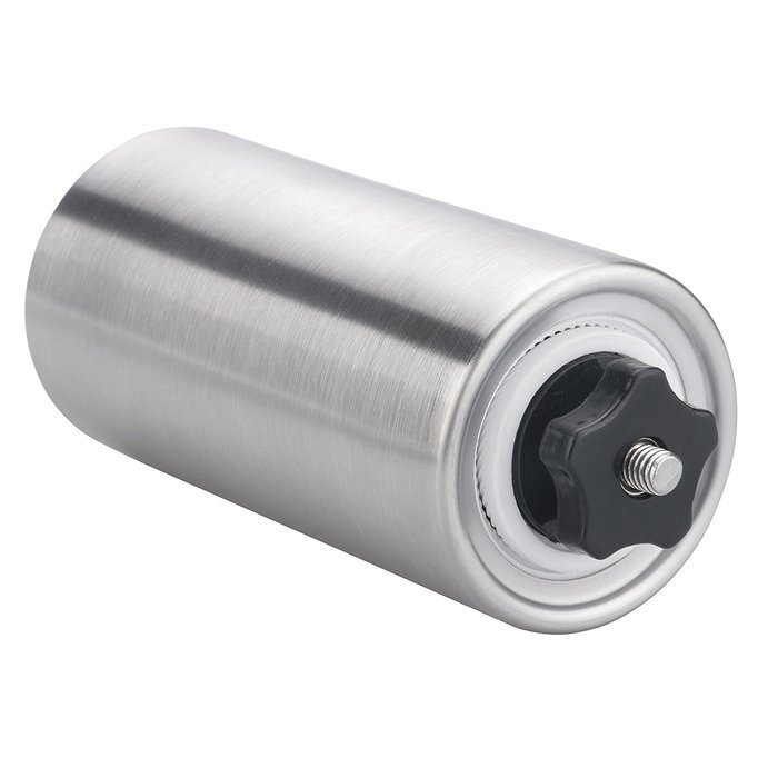 Leeko Manual Stainless Steel Portable Travel Coffee Grinder with Adjustable Ceramic Burr - Hand Crank Coffee Mill...