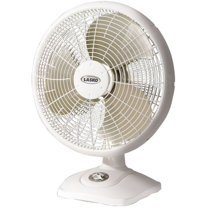 16 In. Premium Table Fan - White