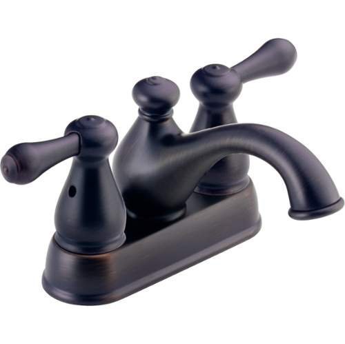 Delta Faucet 2578LF-RBMPU Leland, Two Handle Centerset Lavatory Faucet, Venetian Bronze by DELTA FAUCET
