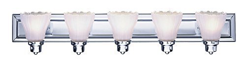 Livex Lighting 1205A-05 Limited 5-Light Bath Light, Chrome by Livex Lighting