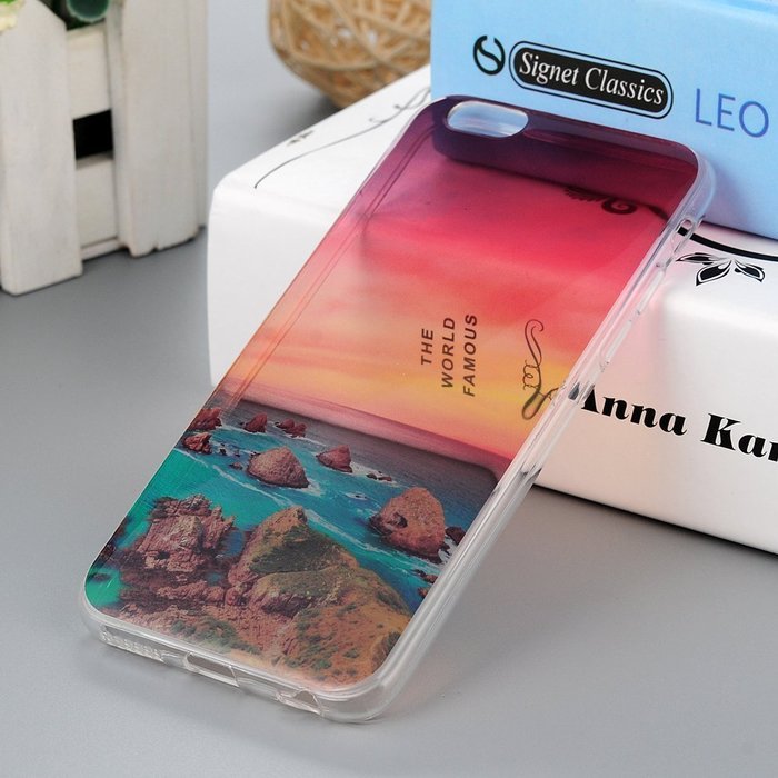 iPhone 6S Plus Case,iPhone 6 Plus Case (5.5") - Scenery Series Slim Fit Shock-absorption Soft TPU Rubber Skin... N27