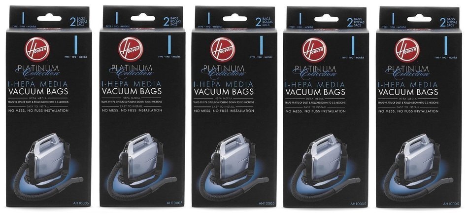 Hoover Type I HEPA Bag (2-Pack), AH10005