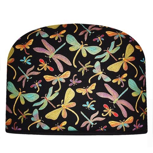 Tea Cosy Dragonfly Tea Cozy Double Insulated Tea Cozy Blue Moon Tea Cozy