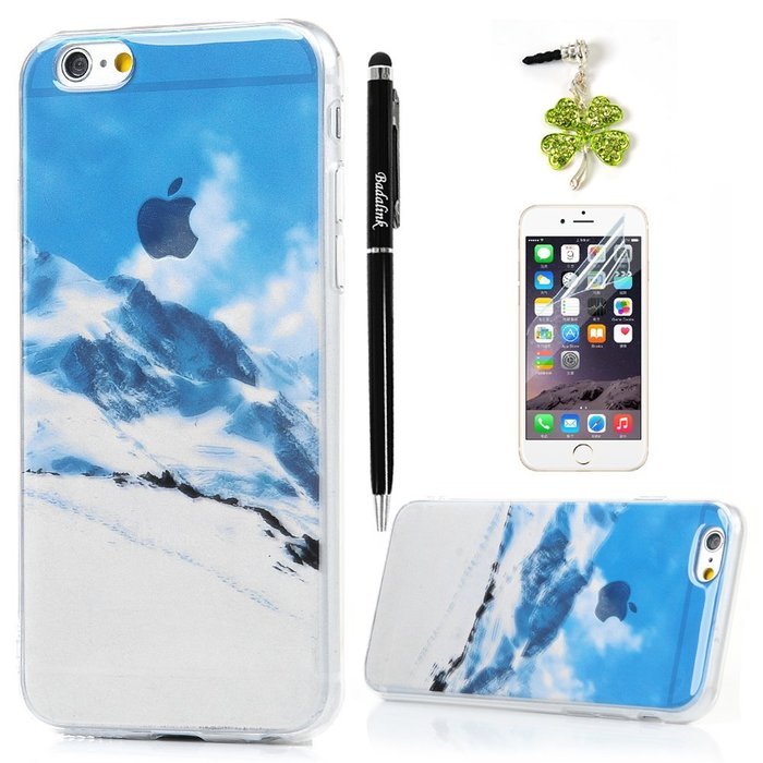 iPhone 6S Plus Case,iPhone 6 Plus Case (5.5") - Scenery Series Slim Fit Shock-absorption Soft TPU Rubber Skin... N30