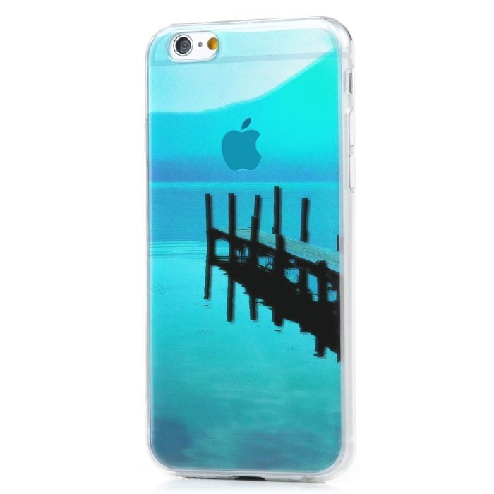 iPhone 6S Plus Case,iPhone 6 Plus Case (5.5") - Scenery Series Slim Fit Shock-absorption Soft TPU Rubber Skin... N31