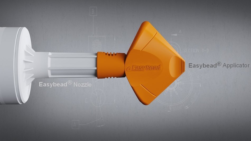 Professional Easybead Sealant Nozzle & Applicator - Finishing Tool by Easybead N2