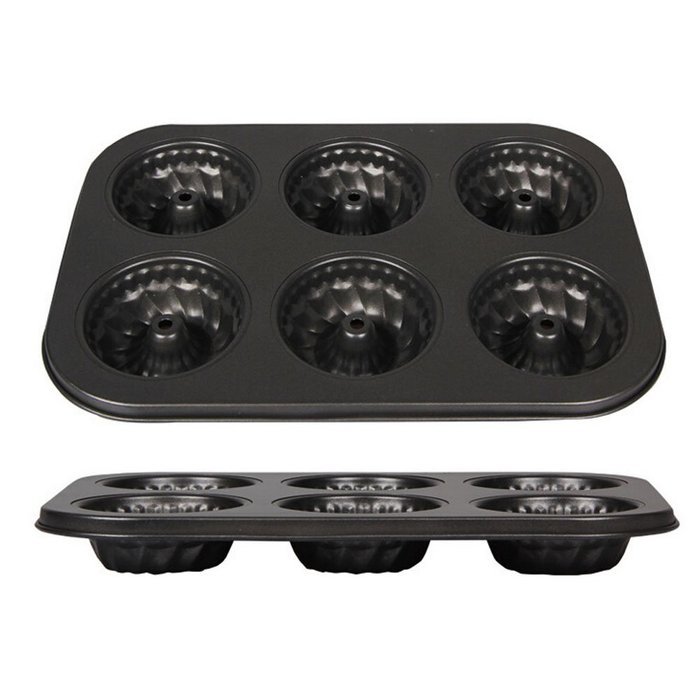 Donut Pan - 6 Cup Bake Doughnut & Bagel & Cake Maker