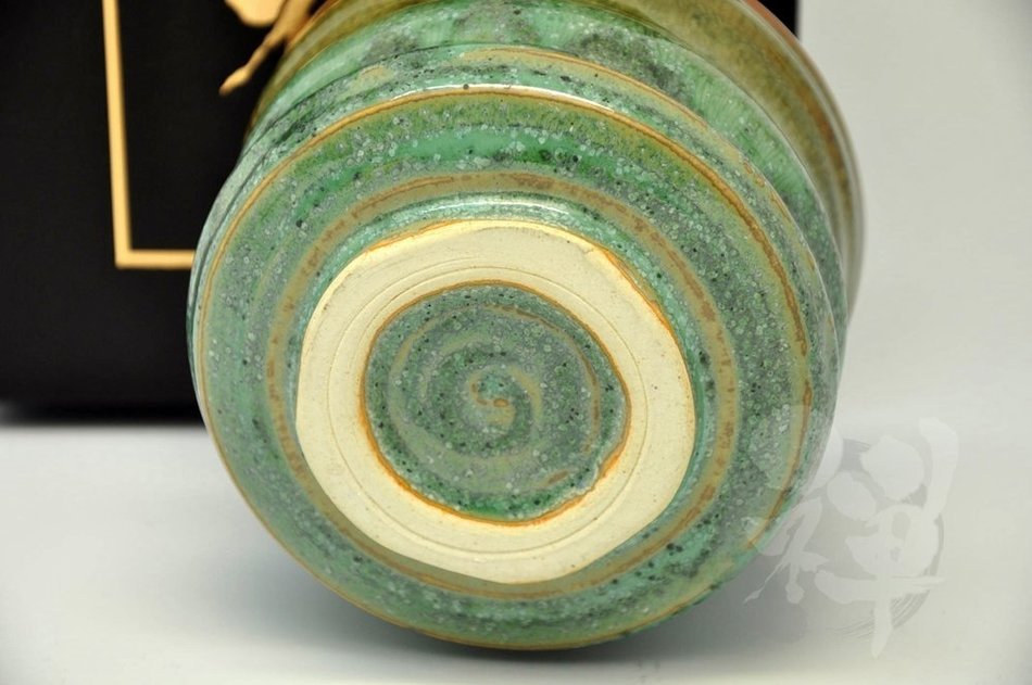 Japanese Mino Yaki ware Matcha Bowl Green Tea 11 / 11 / 8cm (4.3 / 4.3 / 3.1inch)[7318]