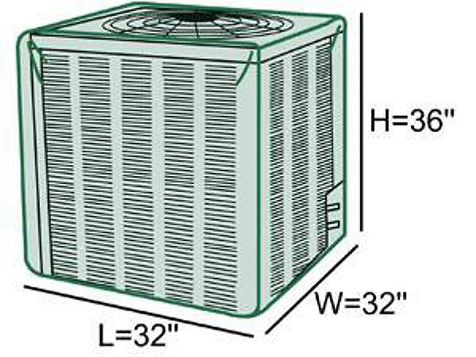 CoverMates &ndash; Air Conditioner Cover &ndash; 36W x 36D x 32H &ndash; Classic Collection &ndash; 2 YR Warranty &ndash; Year Around Protection N55