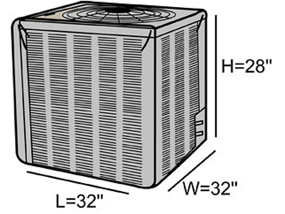 CoverMates &ndash; Air Conditioner Cover &ndash; 36W x 36D x 32H &ndash; Classic Collection &ndash; 2 YR Warranty &ndash; Year Around Protection N61