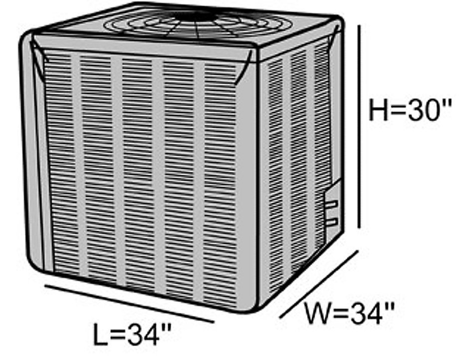 CoverMates &ndash; Air Conditioner Cover &ndash; 36W x 36D x 32H &ndash; Classic Collection &ndash; 2 YR Warranty &ndash; Year Around Protection N67