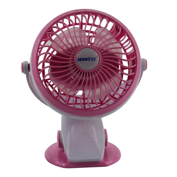 INNOBAY Desk Wall Mountable Mini Rechargeable Fan Clip On Versatile Cooling Fan for Home, Office, Bedroom, Gaming... N8