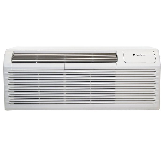 Klimaire KTHN012E3H211-BC 12000 BTU 10.5 EER PTHP Heat Pump with 3kW Auxiliary Electric Heater N2