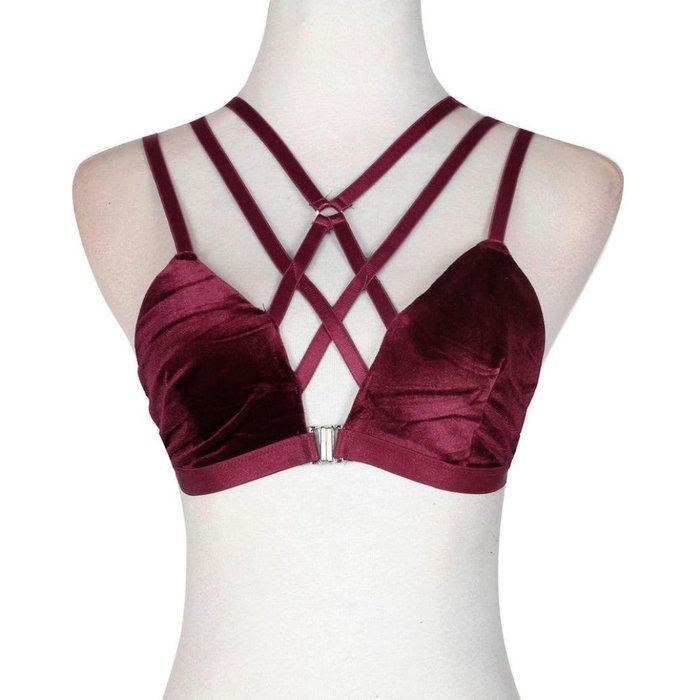 PHOTNO Women Vest Crop Top Bralette Bustier Cami Bustier Tank Tops N11