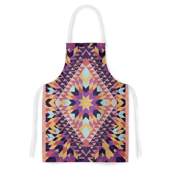 KESS InHouse Danny Ivan "Ticky Ticky" Artistic Apron, 31 by 35.75", Multicolor