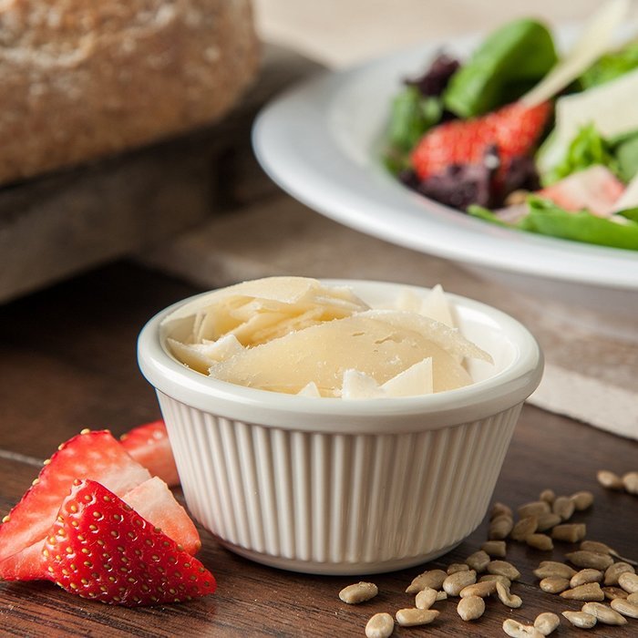Carlisle S28242 Melamine Fluted Ramekin, 3 oz Capacity, 1.43" Height, Bone (Case of 48) N3