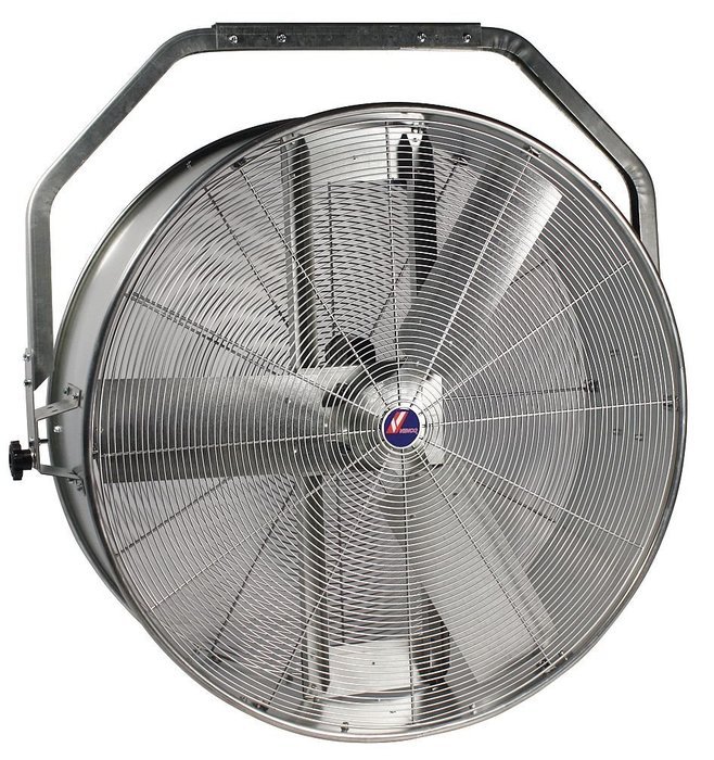 Venco Products 48" Commercial Ceiling-Mounted Non-Oscillating Air Circulator - 7J782