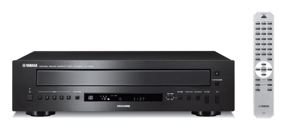 Yamaha CD-C600BL 5-Disc CD Changer (Black)