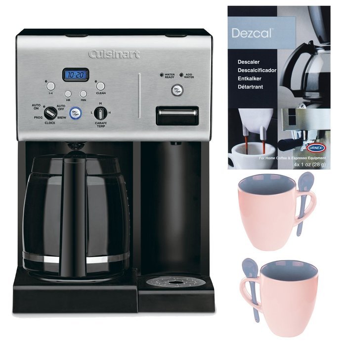 Cuisinart CHW-12 12-cup Programmable Coffee Maker Good Morning Bundle