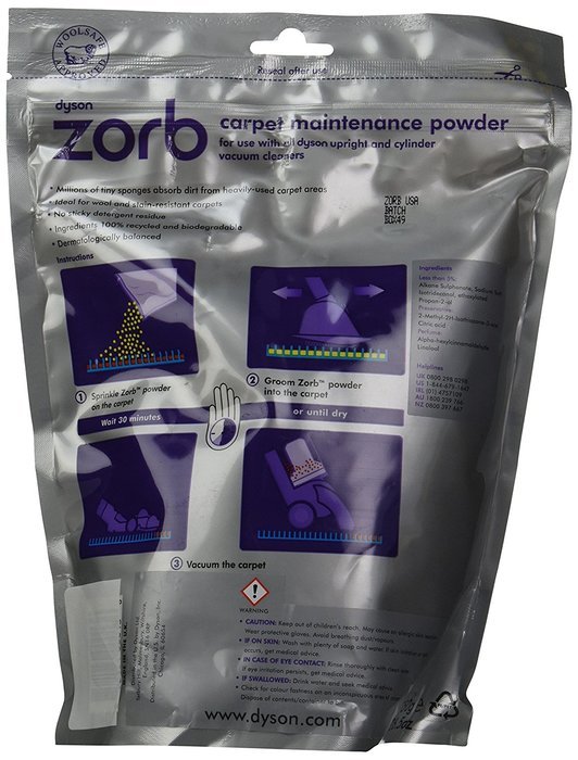 Dyson Zorb, Carpet Cleaning Powder 26-1/2 Oz N2