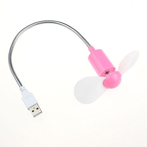 Coper ® Flexible USB Mini Cooling Fan Cooler For Laptop Desktop PC Computer New (Black) N12