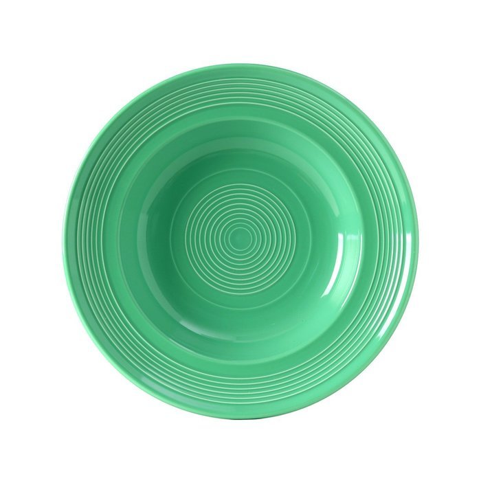 Tuxton Home Concentrix Bowl (Set of 4), 13 oz, Cayenne Red; Restaurant Grade Nonporous Virtrified China; Thermal... N3