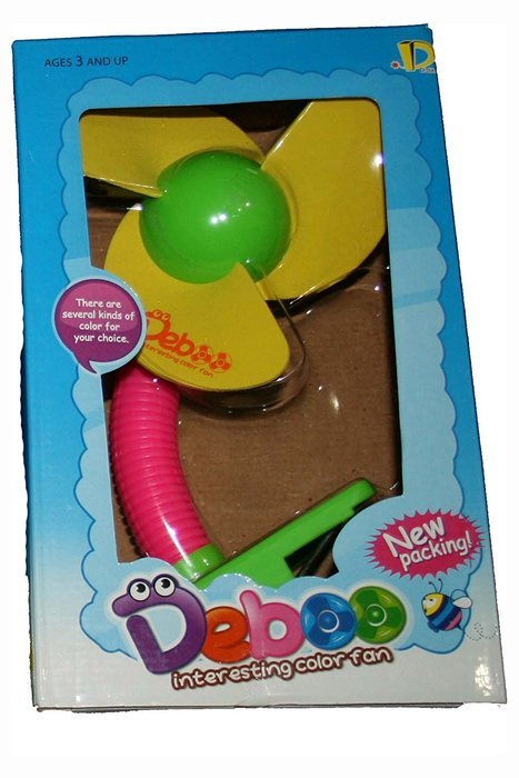 Baby Stroller/ Crib/ Table Clip-On Fan - Colorful and Fun with Safe Foam Blade for All Ages & Events by "BubuBibi... N3