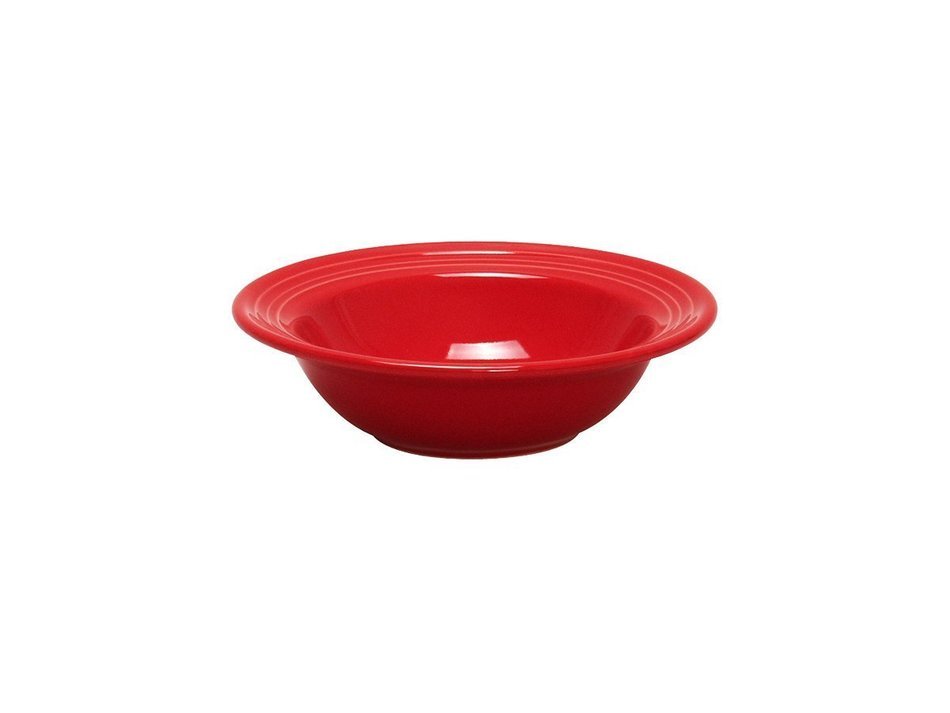 Tuxton Home Concentrix Bowl (Set of 4), 13 oz, Cayenne Red; Restaurant Grade Nonporous Virtrified China; Thermal... N7