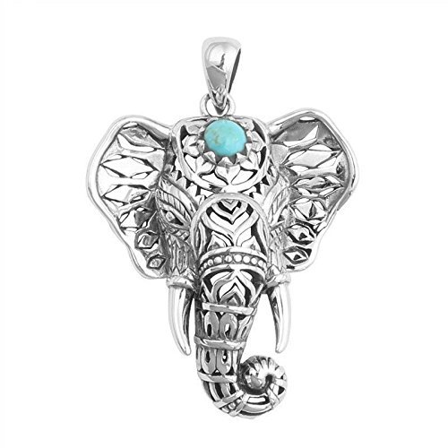 Womens Fashion vintage Silver Elephant pendant chain choker charm Necklace N4