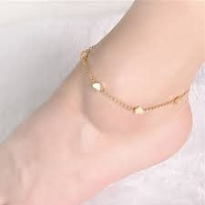 Women Fashion Foot Jewelry Anklet Ankle Bracelet Chain Barefoot Sandal Beach (gold)