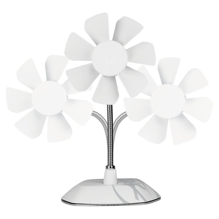 ARCTIC Breeze Pro, USB-Powered 92mm Desktop Fan, Adjustable Fan Speed and Blowing Angle, 4-Port USB Data Hub -... N23