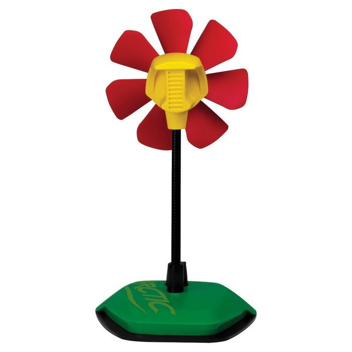 ARCTIC Breeze Pro, USB-Powered 92mm Desktop Fan, Adjustable Fan Speed and Blowing Angle, 4-Port USB Data Hub -... N25