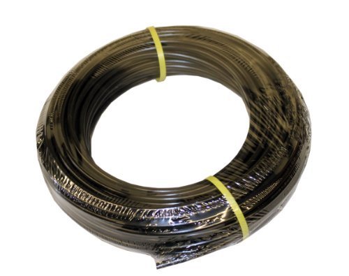 ATP Value-Tube LDPE Plastic Tubing, Black, 1/4 ID x 3/8 OD, 100 feet Length by ATP