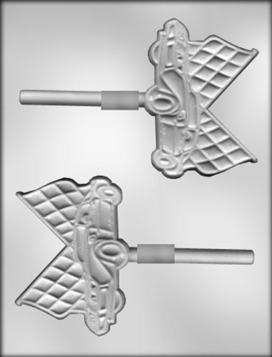 CK Products 4-1/4" Race Car Sucker Choc Mold