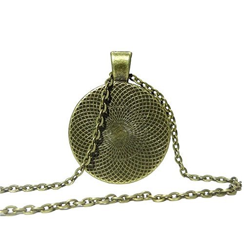 Vintage world map Cabochon Bronze Glass Chain Pendant Necklace wj13