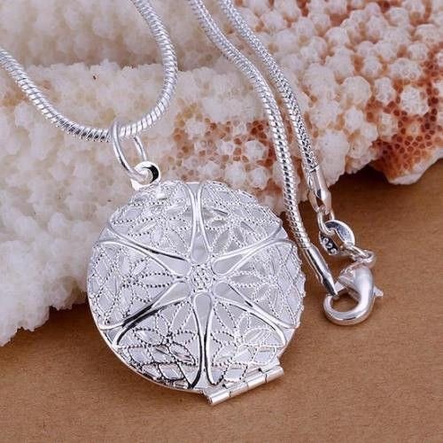Women Fashion Jewelry 925 Pendant Chain Crystal Choker Chunky Statement Necklace N4