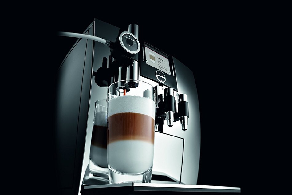 Jura Impressa J9 One Touch TFT Automatic Coffee Center, Chrome N3