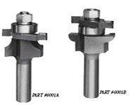 Whiteside Router Bits 6002 Ogee Stile and Rail Set with 7/8-Inch Cutting Length by Whiteside Router Bits