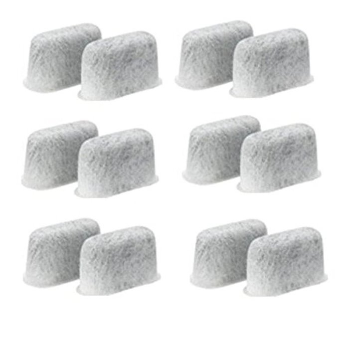 Everyday 12-Pack Replacement Charcoal Water Filters for Cuisinart Coffee Mach...